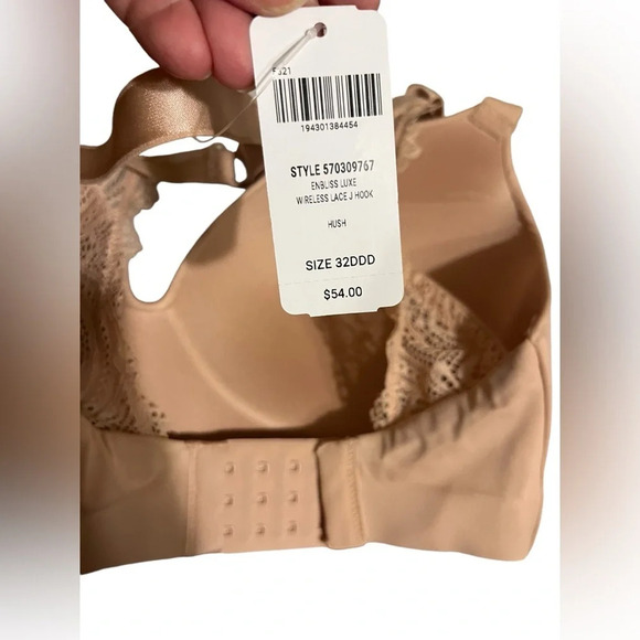 NWT Soma Enbliss Luxe Wireless Lace J-Hook Sz 32DDD - Picture 5 of 6